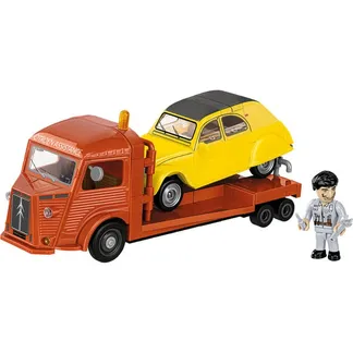 Citroen Type H Car Transporter & 2CV Type AZ, Konstruktionsspielzeug Citroen Type H Car Transporter & 2CV Type AZ, Konstruktionsspielzeug