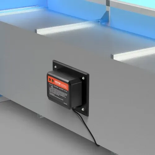 VEVOR HVAC-Luftreiniger für das ganze Haus, 18 W, 175 mm, UV-UVC-Licht im Kanal für Klimaanlagenkanäle, Luftwäscher mit 2 Ersatzbirnen, HVAC-UV-Lampen, Air Purifier für Klimaanlagen – Bild 7