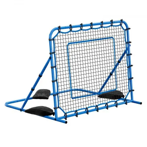 VEVOR Fußball Rebounder 147 x 117 cm, Rückprallnetz mit Verstellbarem Winkel & Robustem Eisenrahmen, PE-Trainingsnetz für Ballkontrolle & Passtraining, Balltrainingsgerät für Jugendliche & Erwachsene – Bild 8