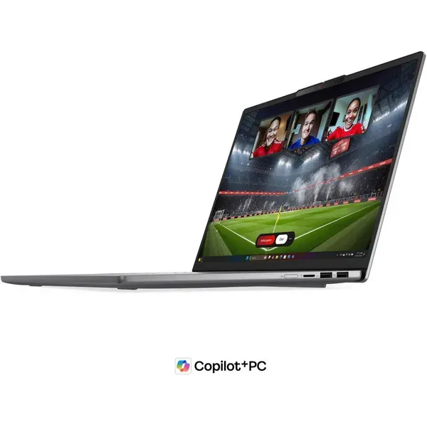 Lenovo IdeaPad Slim 5 16AGP11 Copilot+ PC AMD Ryzen AI 5 430 Laptop 40,6 cm (16") WUXGA 16 GB DDR5-SDRAM 1 TB SSD Wi-Fi 7 (802.11be) Windows 11 Home Deutsch Grau – Bild 2