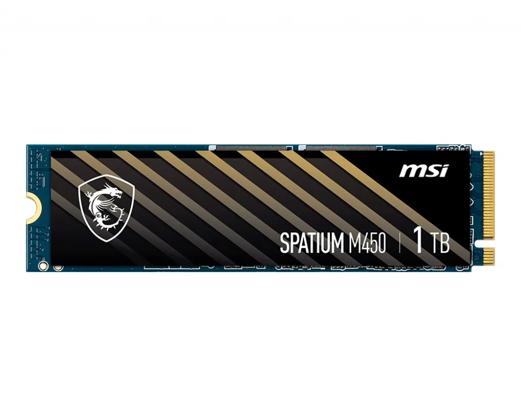 MSI SPATIUM M450 PCIe 4.0 NVMe M.2 1TB PCI Express 4.0 3D NAND – Bild 2