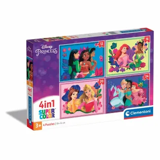 Clementoni Supercolor Disney Princess Puzzlespiel 12 Stück(e) Cartoons Clementoni Supercolor Disney Princess Puzzlespiel 12 Stück(e) Cartoons