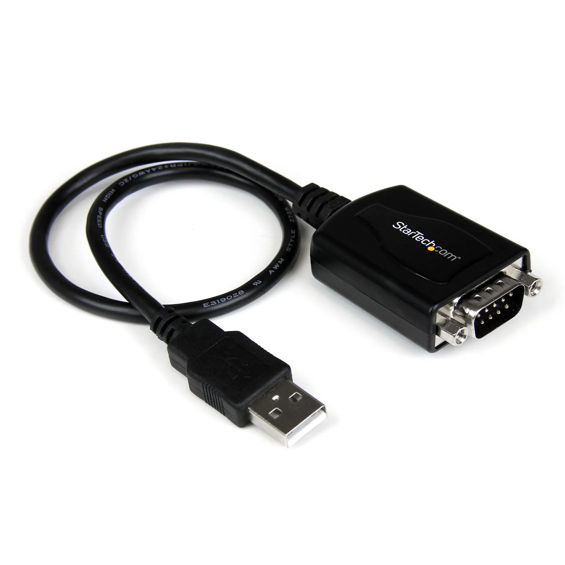 StarTech.com USB 2.0 auf Seriell Adapter – USB zu RS232 / DB9 Konverter (COM) 0,3m StarTech.com USB 2.0 auf Seriell Adapter – USB zu RS232 / DB9 Konverter (COM) 0,3m