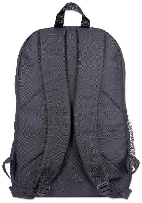Manhattan Knappack Notebookrucksack, Für Notebooks bis 15,6", Top Load, sehr leicht, schwarz – Bild 4