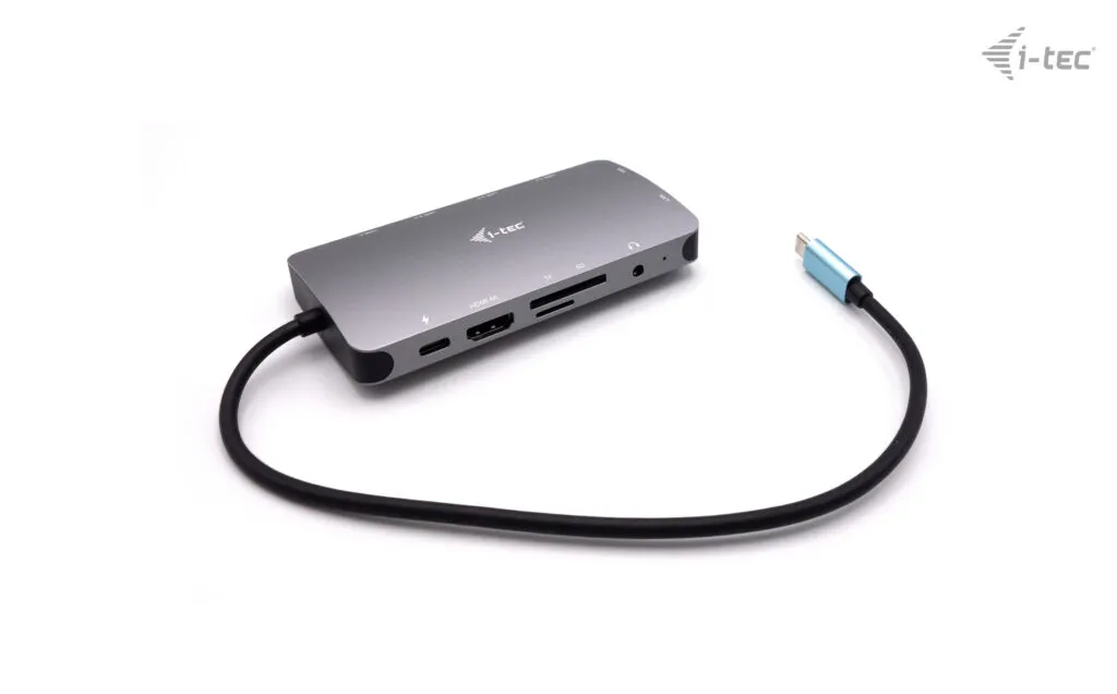 i-tec Metal USB-C Travel Nano Dock HDMI/VGA with LAN + Power Delivery 100 W – Bild 3