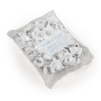 Kabelschelle McPower, 12mm, 100er-Pack, weiß Kabelschelle McPower, 12mm, 100er-Pack, weiß