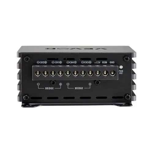 VEVOR Autoverstärker 4-Kanal, Endstufe Klasse D Überbrückbar, Max. 4 x 110 W an 4 Ohm / 4 x 160 W an 2 Ohm, Hochleistungsverstärker für SUVs Pickups Geländewagen Mehrkanal-Audioverstärker – Bild 10