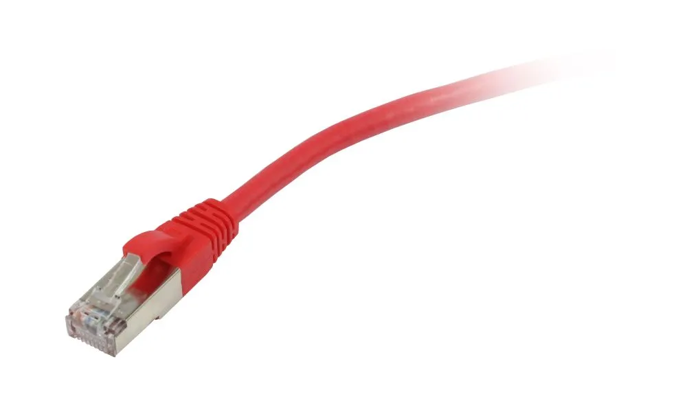 Patchkabel RJ45, CAT5e 100Mhz, 1,5m rot, FTP(F/UTP), Synergy 21, Patchkabel RJ45, CAT5e 100Mhz, 1,5m rot, FTP(F/UTP), Synergy 21,