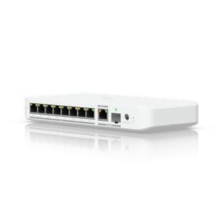 Ubiquiti Switch smart managed Layer2 9 Port • 8x 2,5 GbE PoE+ • 1x 10 GbE PoE bt In • Desktop • Lüfterlos • UniFi • USW-Flex-2.5G-8-PoE Ubiquiti Switch smart managed Layer2 9 Port • 8x 2,5 GbE PoE+ • 1x 10 GbE PoE bt In • Desktop • Lüfterlos • UniFi • USW-Flex-2.5G-8-PoE