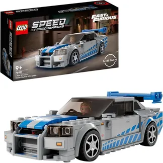 76917 Speed Champions: 2 Fast 2 Furious – Nissan Skyline GT-R, Konstruktionsspielzeug 76917 Speed Champions: 2 Fast 2 Furious – Nissan Skyline GT-R, Konstruktionsspielzeug