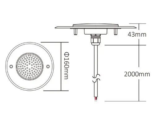 MiBoxer PLC-WP2 LED PLC Serie Wall mounted Pool Light 9W RGB+CCT – Bild 3
