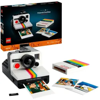 21345 Ideas Polaroid OneStep SX-70 Sofortbildkamera, Konstruktionsspielzeug 21345 Ideas Polaroid OneStep SX-70 Sofortbildkamera, Konstruktionsspielzeug