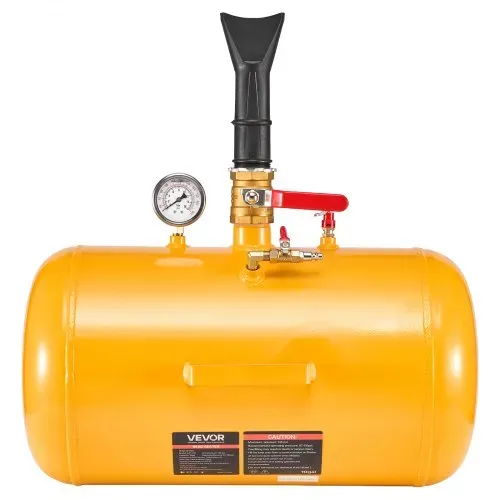 VEVOR Luftreifen Perlensitzer Luftreifenperlen Sitzer 37,9 L Reifenwulst Blaster Werkzeug, 0,6–0,8 MPa Betriebsdruck, Luftauslöser-Sitzpumpe für Pickup Truck ATV Jeep Traktor Lkw UTV Gelb – Bild 10
