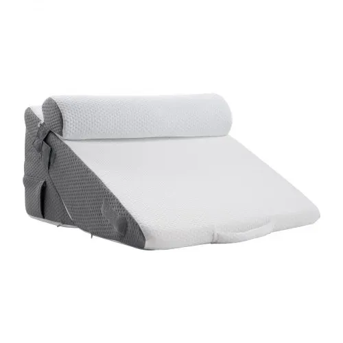 VEVOR Bettkeilkissen, 3-teiliges orthopädisches Lesekissen-Set, mit Jacquard-Bezug & Schaumstoffunterstützung, Kissen nach Operationen zur Linderung von saurem Reflux, Rückenschmerzen & Schnarchen – Bild 10