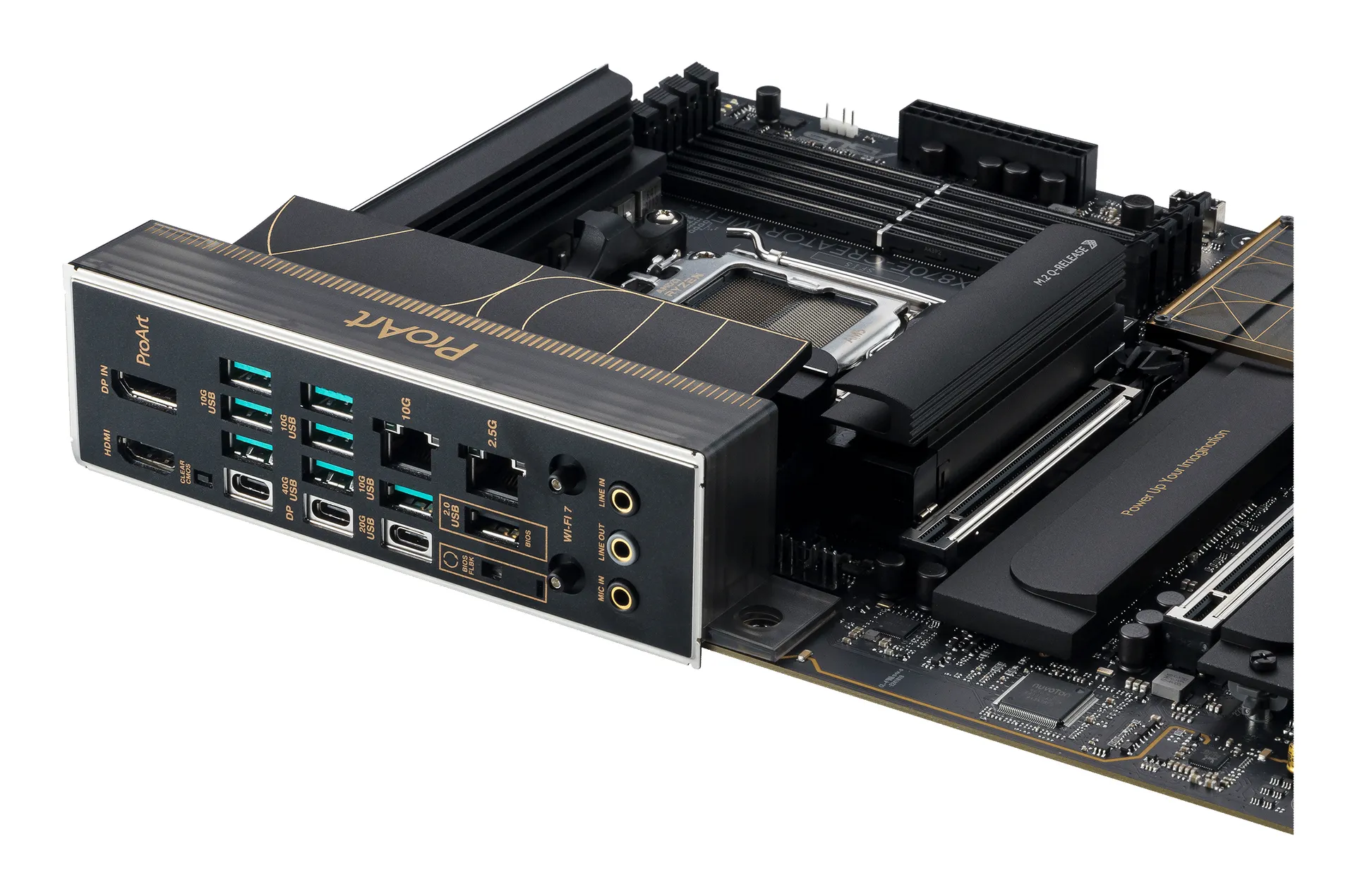 ASUS ProArt X870E-CREATOR WIFI AMD X870E Sockel AM5 ATX – Bild 3