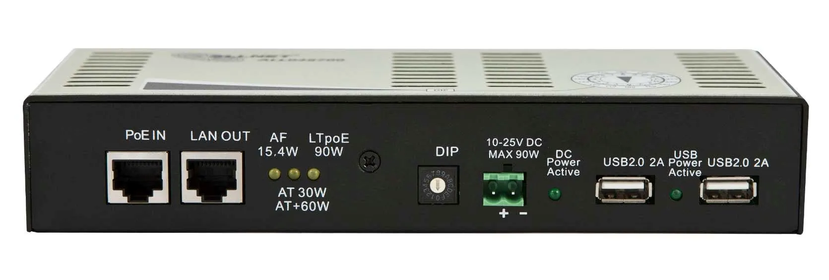 ALLNET ALL048700 / Splitter HPoE 90W 10-25V 2x USB 2.0 je 10 – Bild 2
