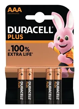 Duracell Plus Einwegbatterie AAA Alkali Duracell Plus Einwegbatterie AAA Alkali