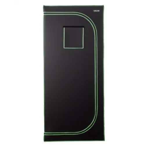 VEVOR Growzelt, 80x80x180 cm, Growbox 600D hochreflektierendes Mylar, Indoor-Pflanzenzelt mit Beobachtungsfenster, Bodenwanne & Reißverschluss, Gewächshaus Zuchtzelte für Obst, Blumen & Gemüse – Bild 8
