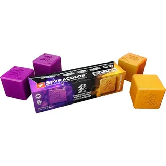 SpyraColor gelb und lila, Farbe SpyraColor gelb und lila, Farbe