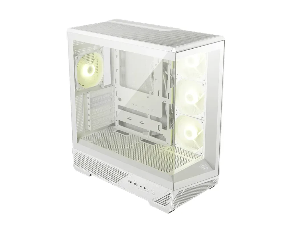 MSI MAG PANO 130R PZ WHITE Computer-Gehäuse Midi Tower Weiß MSI MAG PANO 130R PZ WHITE Computer-Gehäuse Midi Tower Weiß