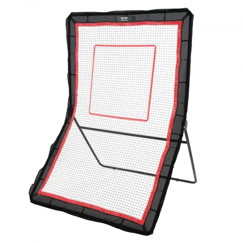VEVOR Lacrosse-Rebounder für den Hinterhof, 1,5 x 2,1 m großes Volleyball-Rücksprungnetz, Pitchback-Throwback-Baseball-Softball-Return-Trainingsbildschirm, verstellbarer Winkel, Schießübungs-Trainingswand mit Zielscheibe VEVOR Lacrosse-Rebounder für den Hinterhof, 1,5 x 2,1 m großes Volleyball-Rücksprungnetz, Pitchback-Throwback-Baseball-Softball-Return-Trainingsbildschirm, verstellbarer Winkel, Schießübungs-Trainingswand mit Zielscheibe