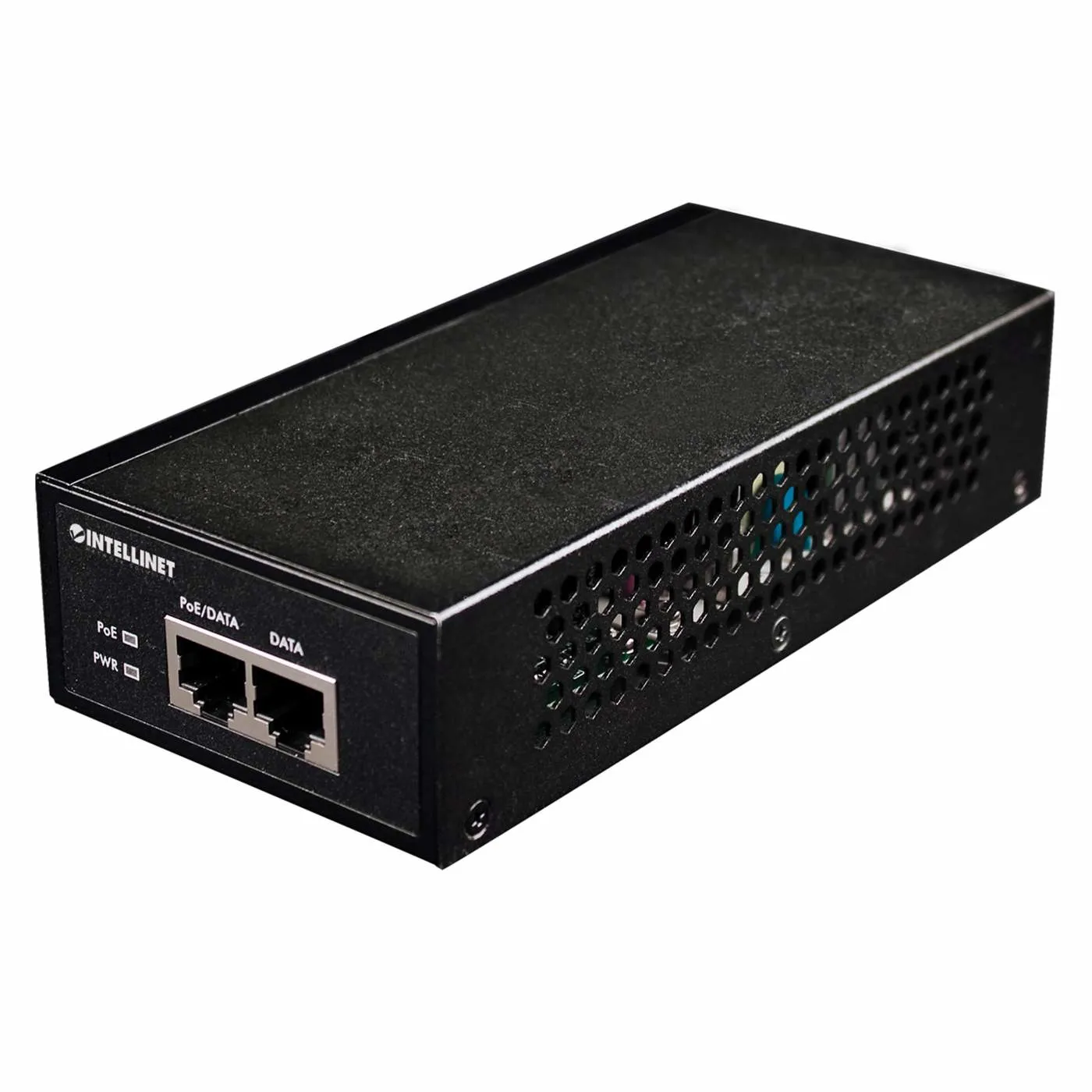 Intellinet Gigabit High-Power PoE+ Injektor, 1 x 30 Watt-Port, IEEE 802.3at/af Power over Ethernet (PoE+/PoE), Metallgehäuse Intellinet Gigabit High-Power PoE+ Injektor, 1 x 30 Watt-Port, IEEE 802.3at/af Power over Ethernet (PoE+/PoE), Metallgehäuse