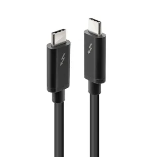 Lindy 41557 Thunderbolt-Kabel 2 m 20 Gbit/s Schwarz Lindy 41557 Thunderbolt-Kabel 2 m 20 Gbit/s Schwarz