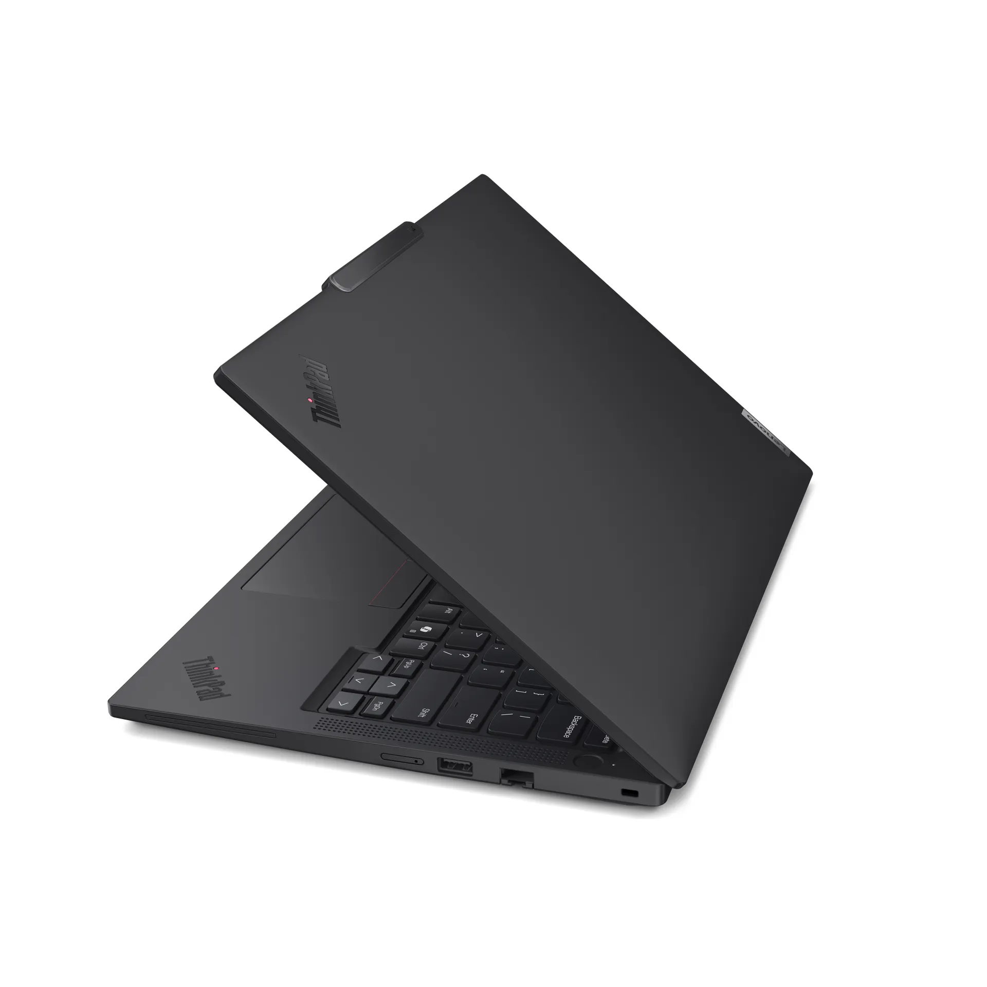Lenovo ThinkPad T14 Gen 6 (AMD) Copilot+ PC AMD Ryzen AI 7 350 Laptop 35,6 cm (14") WUXGA 32 GB DDR5-SDRAM 1 TB SSD Wi-Fi 7 (802.11be) Windows 11 Pro Deutsch Schwarz – Bild 7