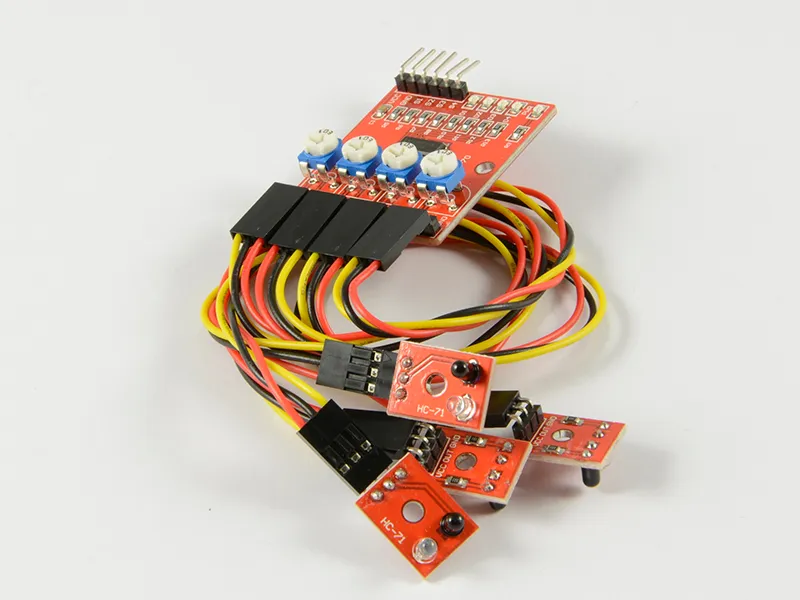 ALLNET 4duino IR-Modul 4-Kanal Bewegungsmelder ALLNET 4duino IR-Modul 4-Kanal Bewegungsmelder