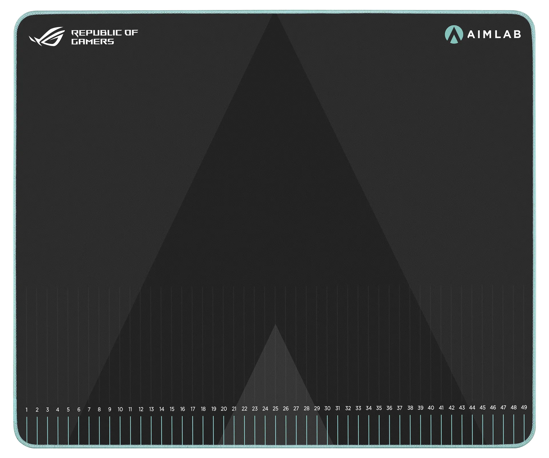 ASUS ROG Hone Ace Aim Lab Edition Gaming-Mauspad Schwarz ASUS ROG Hone Ace Aim Lab Edition Gaming-Mauspad Schwarz