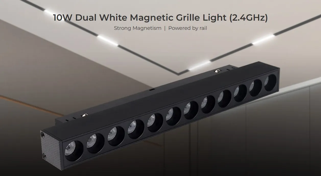 MiBoxer MG2-10N-RF LED 48V Track Grille Light 10W CCT 2,4G – Bild 3