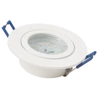 LED-Einbauleuchte McShine “Flatty“ Ø83mm, 5W, 400lm, neutralweiß, IP44 LED-Einbauleuchte McShine “Flatty“ Ø83mm, 5W, 400lm, neutralweiß, IP44