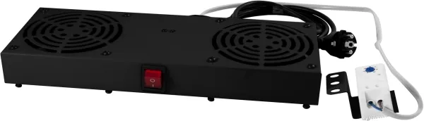 ALLNET 19"Wandgehäuse, zbh. Lüftereinheit, Schwarz, für SMB/SMC/SMA-Serie, – Bild 2