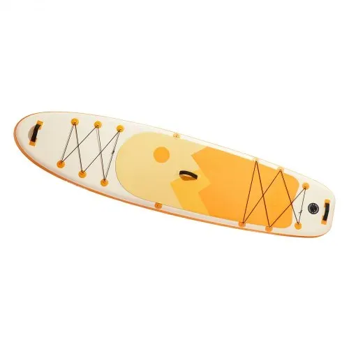 VEVOR aufblasbares Stand Up Paddle Board (304,8 x 83,8 x 15,2 cm) Paddleboard, Komplettset inkl. Pumpe Paddel Finne Rucksack, Knöchelleine Gurt, rutschfestes Deck für Jugendliche und Erwachsene – Bild 9