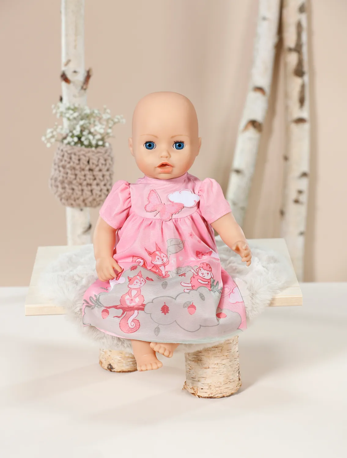 Baby Annabell Dress pink 43cm Puppenkleid – Bild 6
