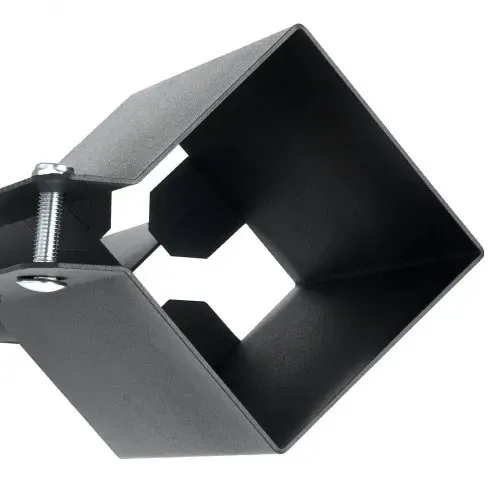 VEVOR Erdspieß für Zaunpfosten, 6er-Pack, 113 x 113 x 610 mm Außendurchmesser (Innendurchmesser 8,9 x 8,9 cm), Metall, schwarz pulverbeschichtet, Erdspieß für Briefkästen, Terrassen, Gartengeländer – Bild 8