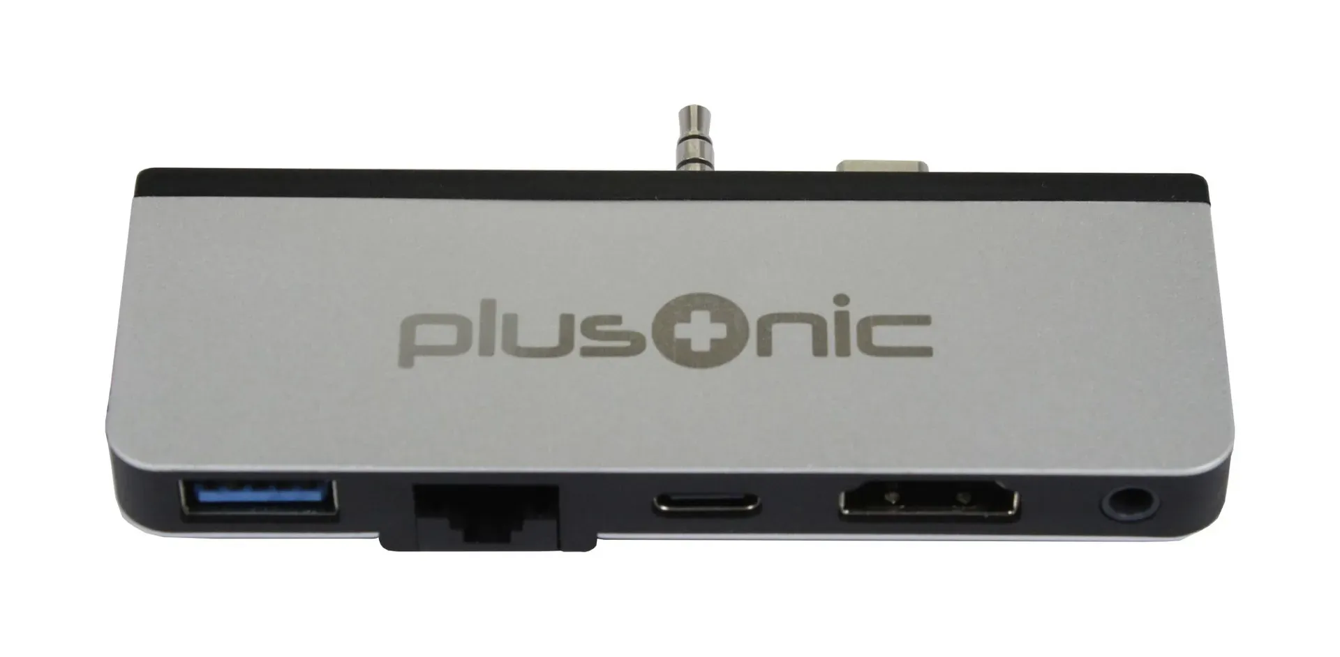 Plusonic Docking Adapter/Hub für Microsoft Surface Go, 5in1: USB 3.0/RJ45 Gigabit-Ethernet/Type-C/HDMI/AUX Plusonic Docking Adapter/Hub für Microsoft Surface Go, 5in1: USB 3.0/RJ45 Gigabit-Ethernet/Type-C/HDMI/AUX