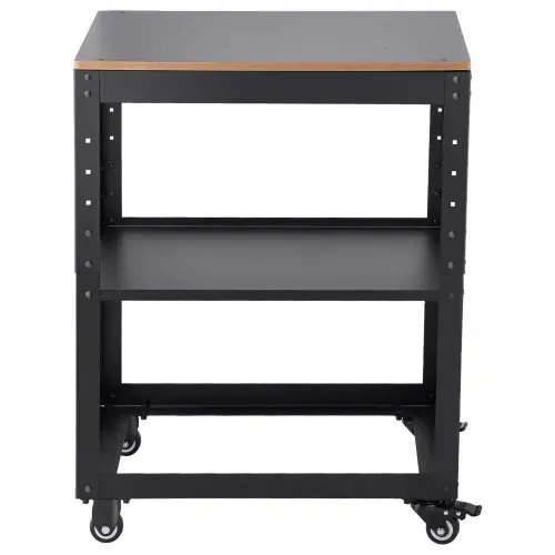 VEVOR Maschinenständer Dickenhobel 70,3×60,3×90cm Untergestell Dickenhobelmaschine Stahl & MDF Max. Belastbarkeit 45kg Maschinentisch höhenverstellbar Kompitable mit meisten Hobelmaschinen Sägen – Bild 8