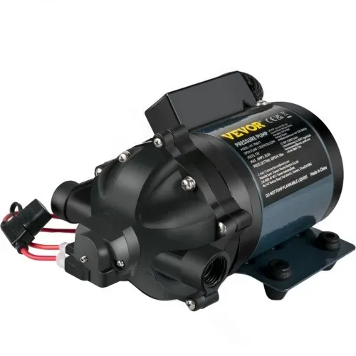 VEVOR Abwaschpumpe, 12 V DC, 7 GPM 60 PSI, max. 3 m Hebebühne selbstansaugende Wasserpumpe, mit EPDM-Ventil, Universal-Salzwassersieb & Innengewinde, für Wohnmobil, Marine Deck, Yacht – Bild 10