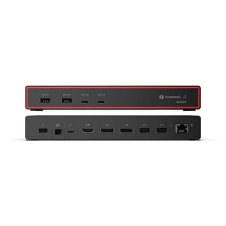 Lenovo ThinkPad Thunderbolt 4 Smart Dock Gen2 7500 Kabelgebunden Schwarz Lenovo ThinkPad Thunderbolt 4 Smart Dock Gen2 7500 Kabelgebunden Schwarz