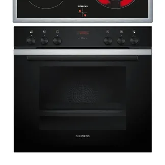 Siemens iQ300 HE213ABS3 + EA64RGNA1E Kochgeräte-Set Keramik Elektrischer Ofen Siemens iQ300 HE213ABS3 + EA64RGNA1E Kochgeräte-Set Keramik Elektrischer Ofen