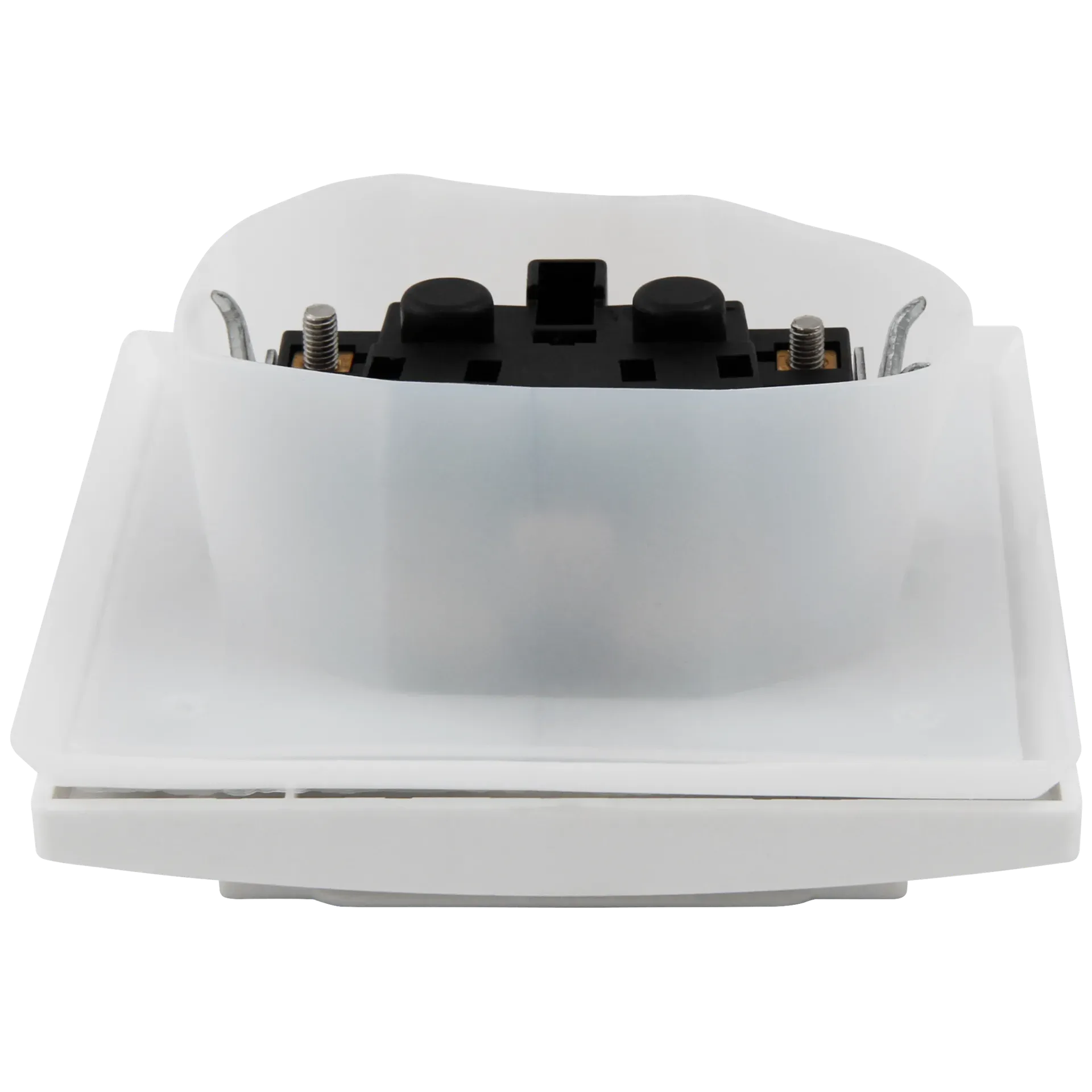 Schutzkontakt-Steckdose McPower ''Flair'', 250V~/16A, UP, IP44, weiß, 12er-Pack – Bild 3