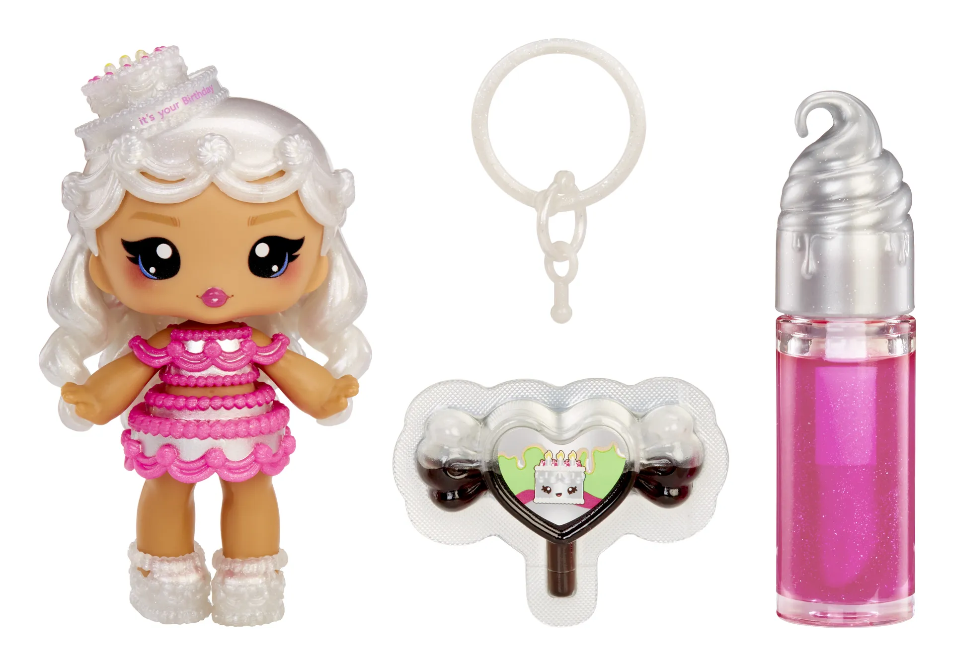 MGA Entertainment Yummiland Lip Gloss Doll Sour Sweeties - Misty Cakes – Bild 2