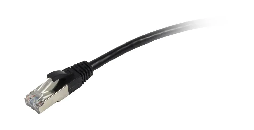 Patchkabel RJ45, CAT5e 100Mhz, 1,5m schwarz, FTP(F/UTP), Synergy 21, Patchkabel RJ45, CAT5e 100Mhz, 1,5m schwarz, FTP(F/UTP), Synergy 21,