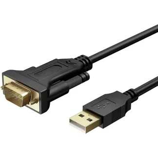 Techly IDATA USB2-SER-1A Serien-Kabel Schwarz 1,5 m USB Typ-A DB-9 Techly IDATA USB2-SER-1A Serien-Kabel Schwarz 1,5 m USB Typ-A DB-9