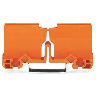 Befestigungsadapter WAGO, Serie 773 – 2,5mm² / 4mm² / 6mm², orange Befestigungsadapter WAGO, Serie 773 – 2,5mm² / 4mm² / 6mm², orange