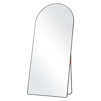 VEVOR Gewölbter Ganzkörperspiegel, 180 x 81 cm, Standspiegel mit Ständer, Freistehend oder Wandmontage, Rahmen aus Aluminiumlegierung, Ganzkörper-Ankleidespiegel für Wohnzimmer und Schlafzimmer VEVOR Gewölbter Ganzkörperspiegel, 180 x 81 cm, Standspiegel mit Ständer, Freistehend oder Wandmontage, Rahmen aus Aluminiumlegierung, Ganzkörper-Ankleidespiegel für Wohnzimmer und Schlafzimmer