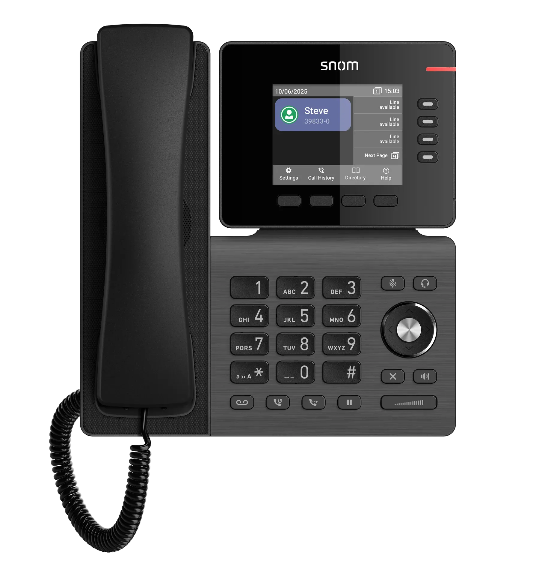 Snom D810W VOIP Telefon (SIP) o. Netzteil – Bild 3