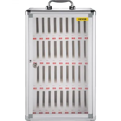 VEVOR Handy Aufbewahrungsschrank 1 x 6 cm, Handy Aufbewahrungsbox 32 x 20 x 51 cm 5 kg Speicher Rack, Unabhängiger Handy Aufbewahrungsschrank Wand Montiert Multifunktionale Lagerung Box – Bild 8