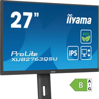 iiyama ProLite XUB2763QSU-B1 Computerbildschirm 68,6 cm (27″) 2560 x 1440 Pixel Quad HD LED Schwarz iiyama ProLite XUB2763QSU-B1 Computerbildschirm 68,6 cm (27″) 2560 x 1440 Pixel Quad HD LED Schwarz